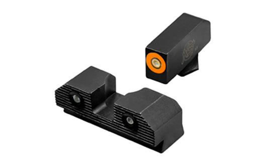 XS Sights R3D 2.0 Night Sight, For Glock 43, Orange Front Outline GL-R203P-6N