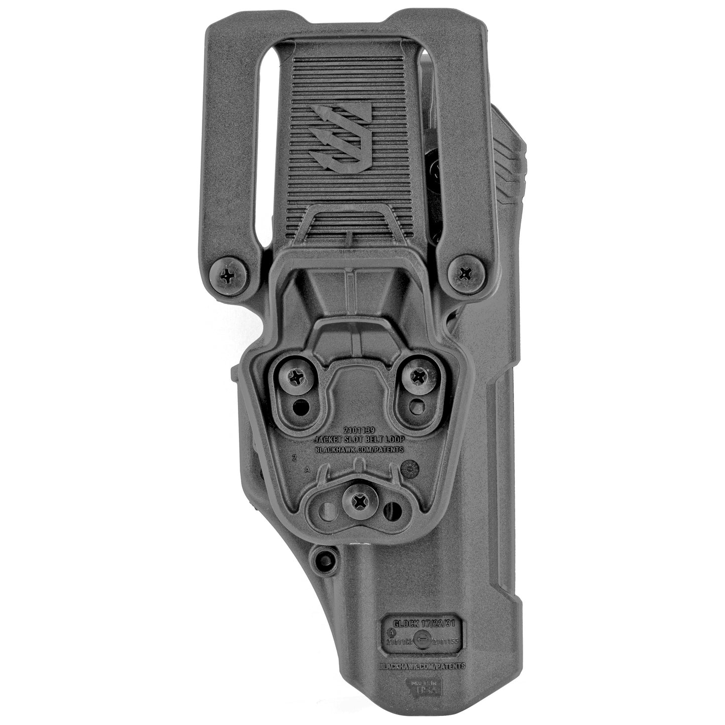 BLACKHAWK T-Series L3D Duty Holster Fits Glock 17/22/31 LEFT HAND  44N500BKL