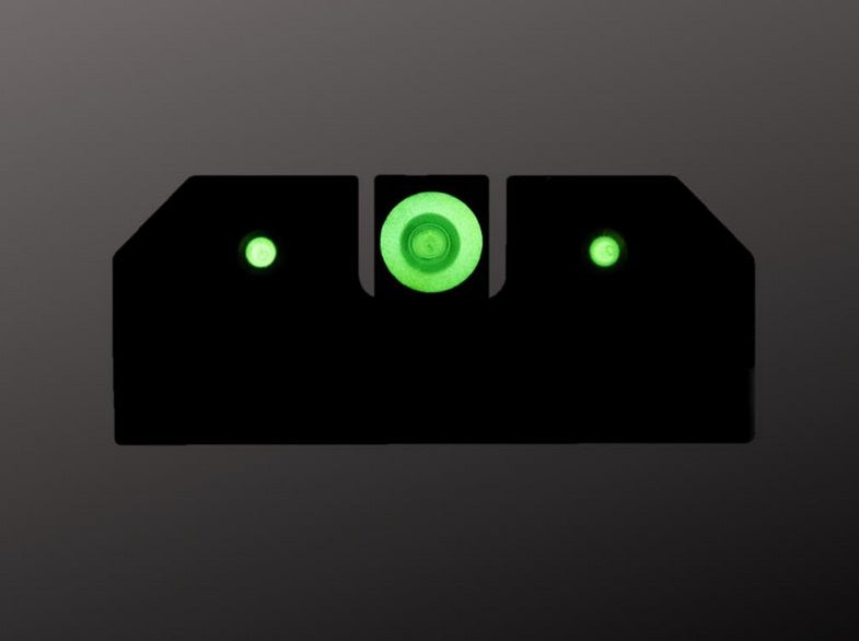 XS R3D Suppressor Height Sights Green For Glock 17,19,22,23,24,26 GL-R021P-6G