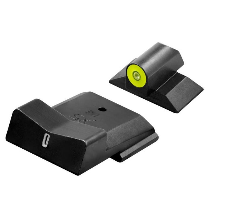 XS DXT2 Big Dot Night Sights Yellow Fits H&K P30, HK45, HK45C, & VP9 HK-0019S-5Y