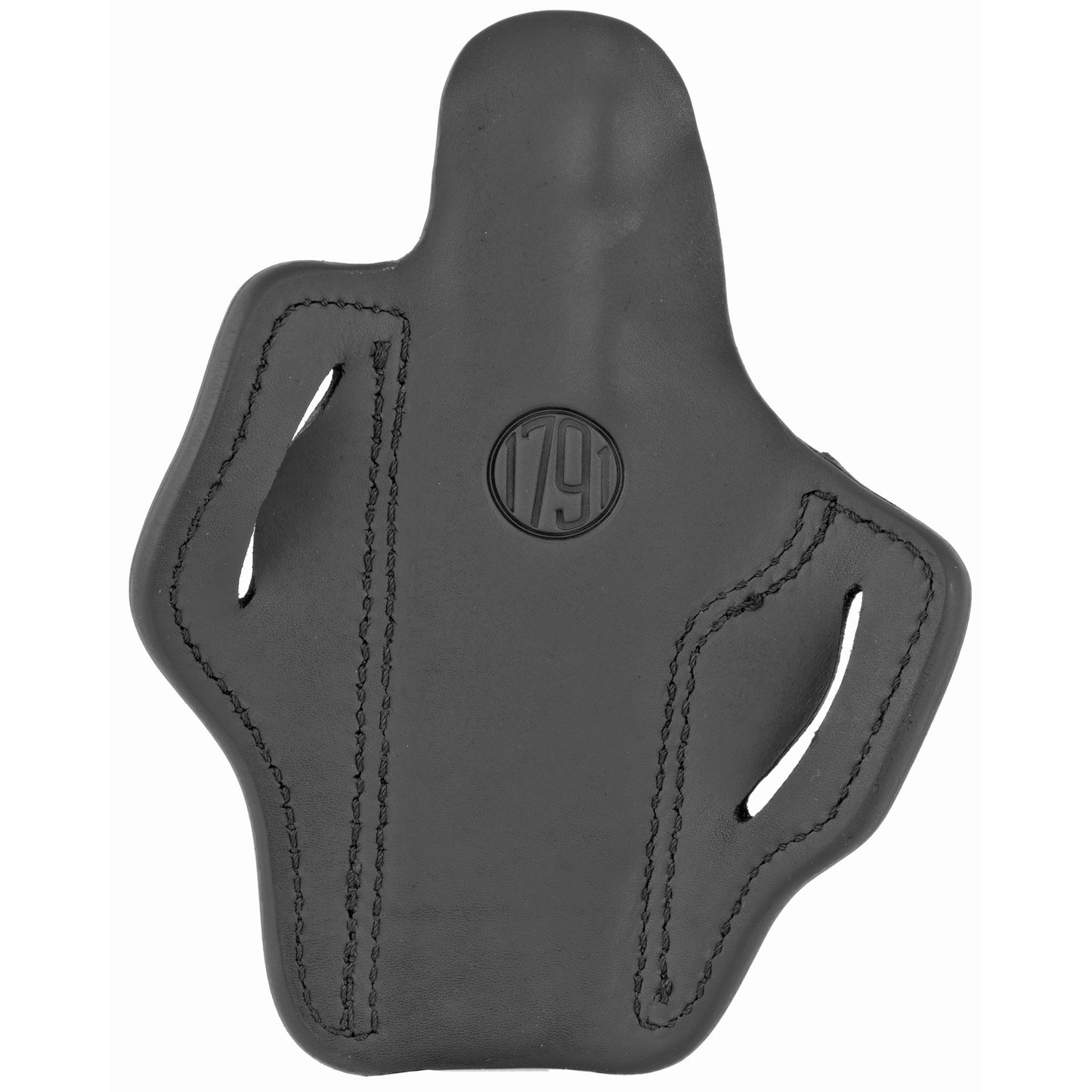 1791 Holster 1 Right Hand Stealth Black Leather Fits 1911 w/ 4" & 5" Barrel BH1