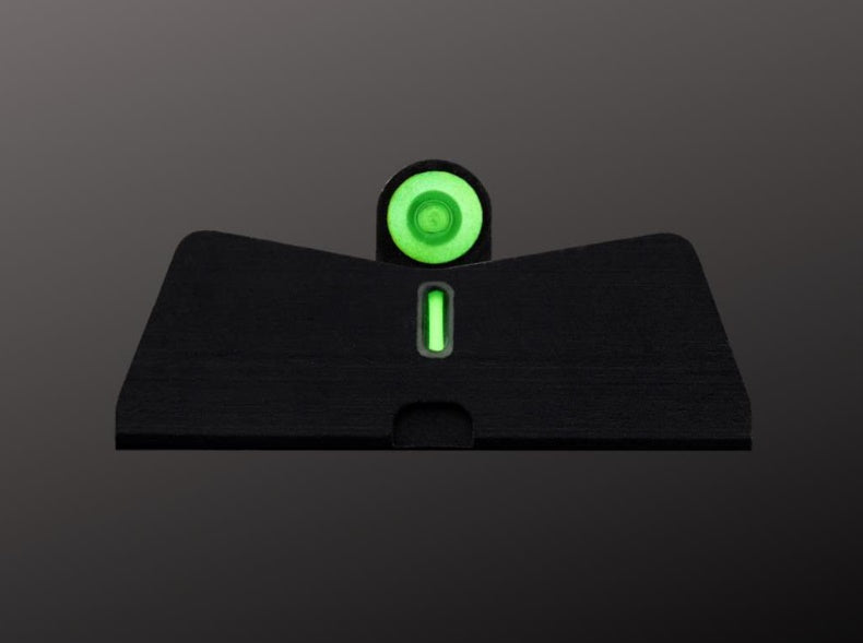 XS DXT2 Standard Dot Night Sights Green For Glock 42/43/43X/48   GL-0011S-6G