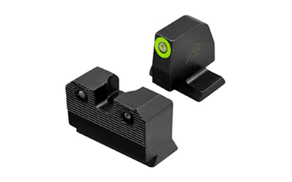 XS Sights R3D 2.0 Suppressor Height Night Sight S&W M&P OR Full Size SW-R205P-6G