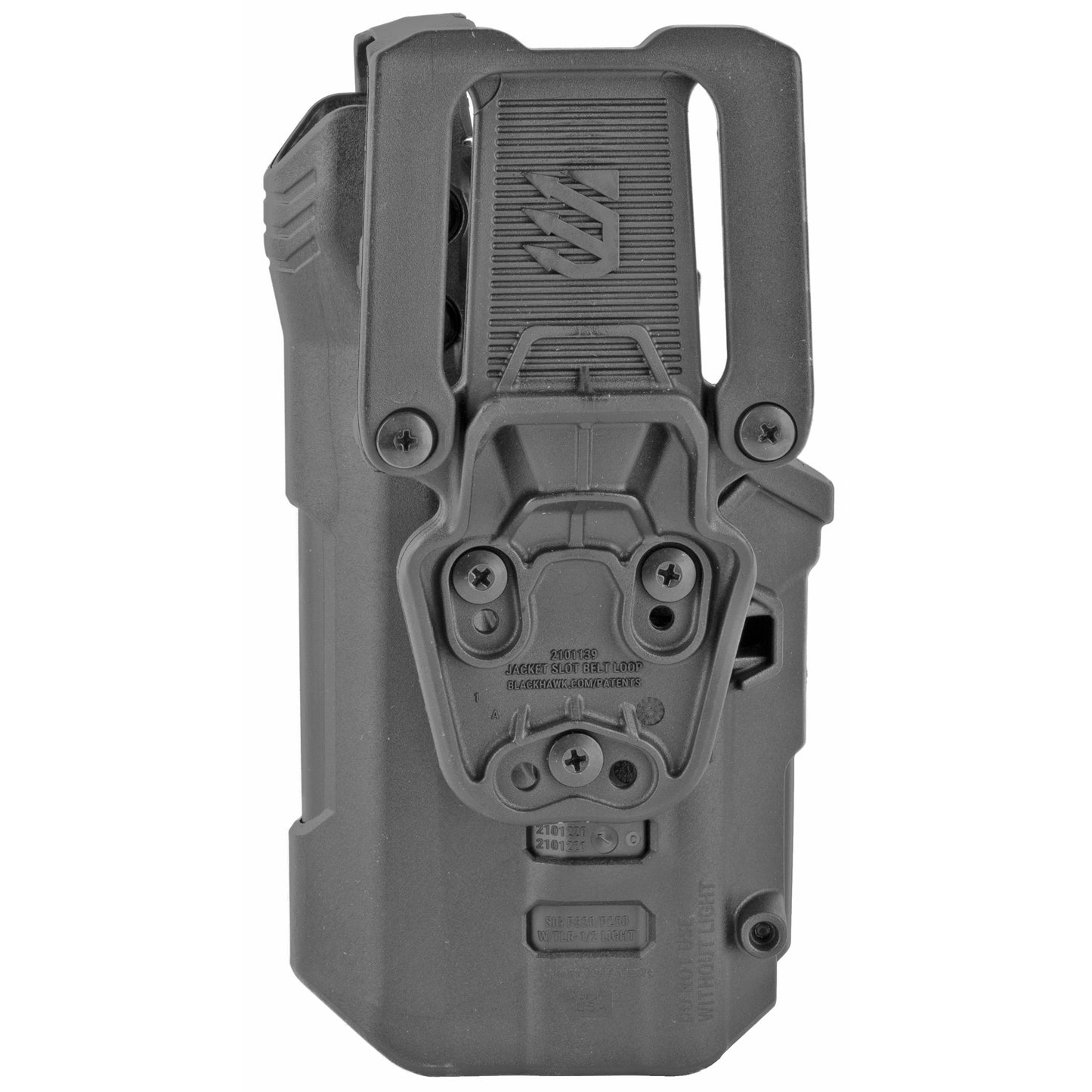 BLACKHAWK T-Series L3D Duty Holster fits Sig P320 w/ TLR1/TLR2 Right 44N661BKR