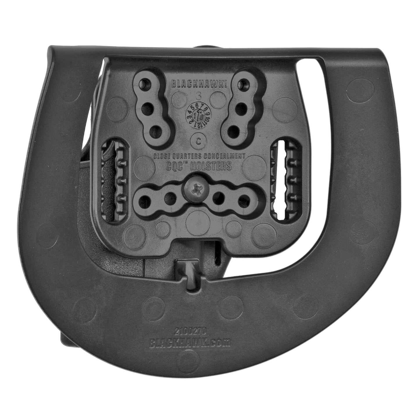 BLACKHAWK SERPA CQC Belt & Paddle Holster Fits Glock 19/23/32 Right 410502BK-R