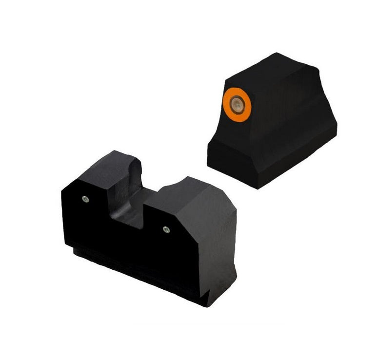 XS R3D Suppressor Height Sights Orange Fits Glock 17,19,22,23,24,26 GL-R021P-6N