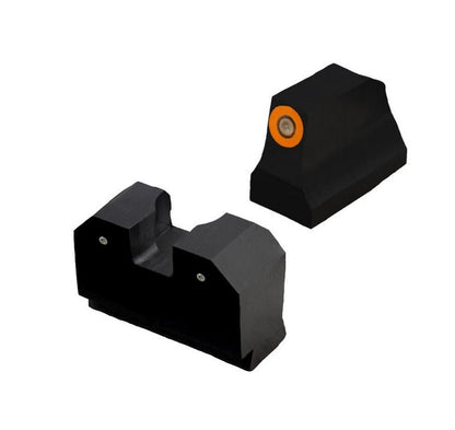 XS R3D Suppressor Height Sights Orange Fits Glock 17,19,22,23,24,26  GL-R021P-6N