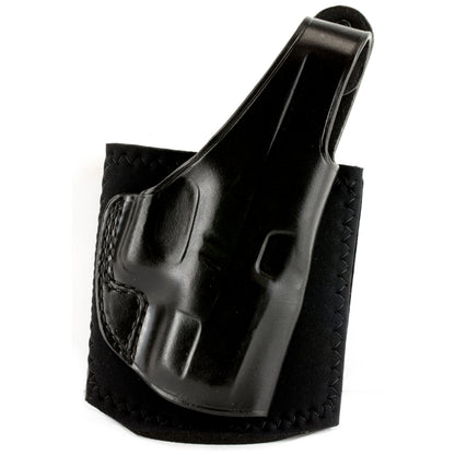 Galco Ankle Glove Ankle Holster Fits Glock 26 Gen 3-5 Right Black Leather AG286B