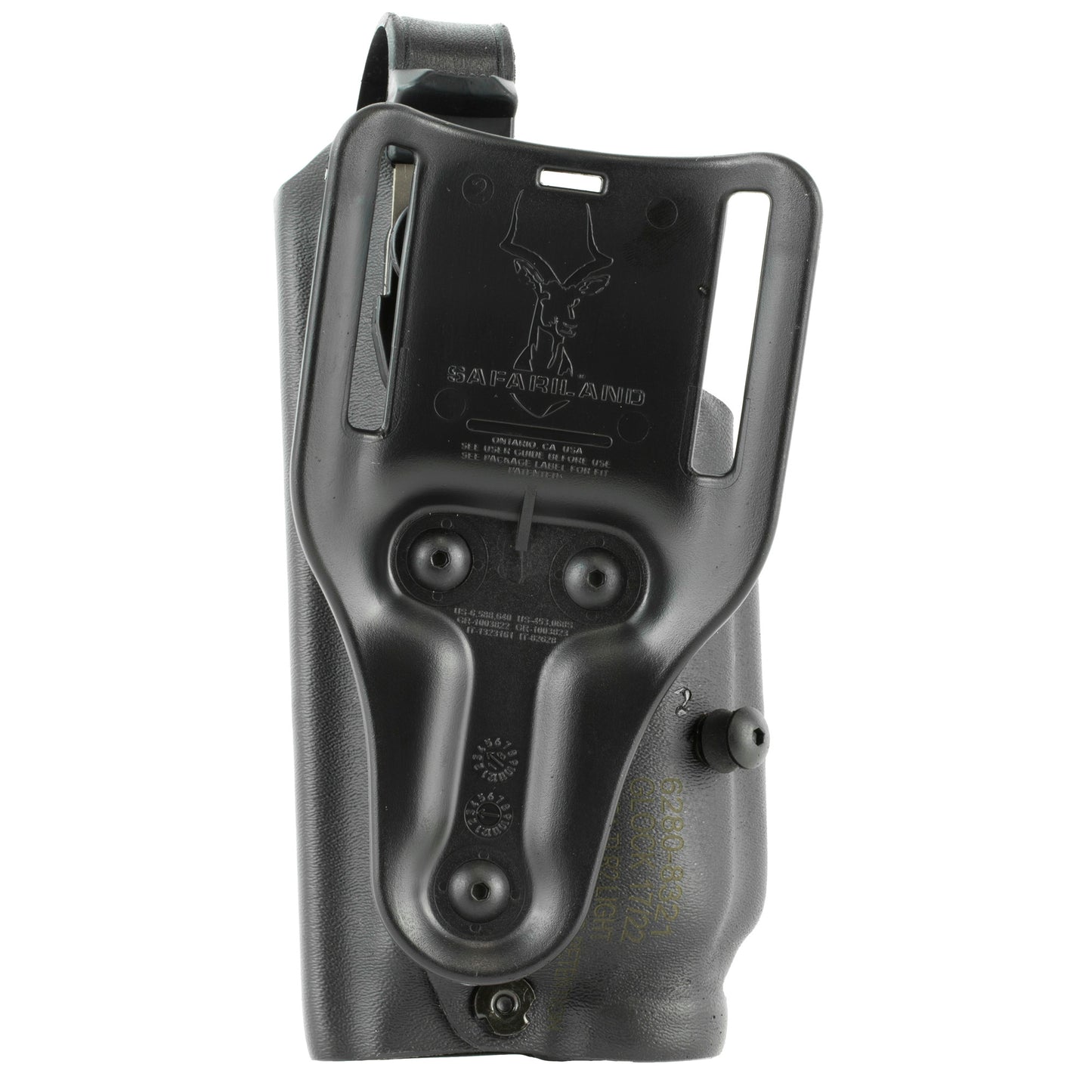 Safariland Holster Mid-Ride Fits Glock 17 w/ Streamlight TLR-1  6280-8321-131