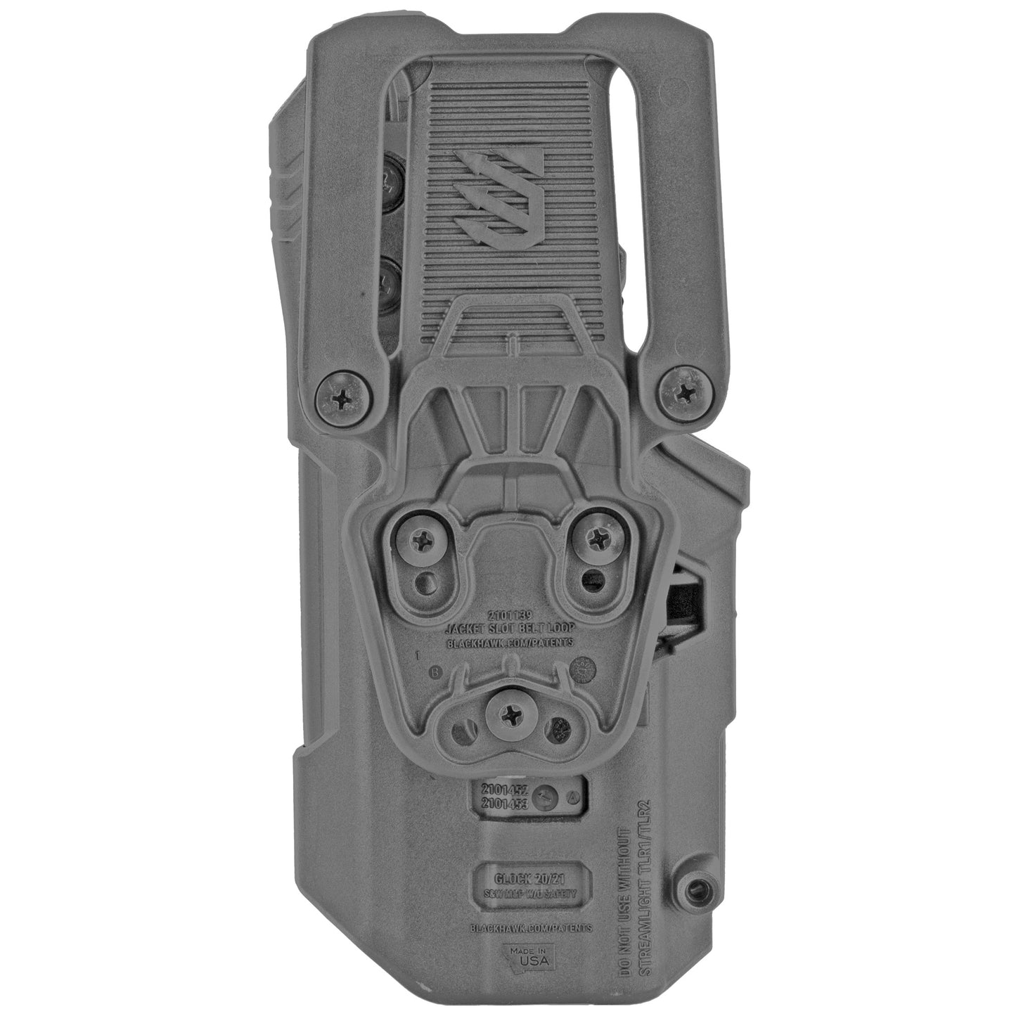 BLACKHAWK T-Series L3D Duty Holster,Fits Glock 21 w/ TLR1 Right Hand 44N613BKR