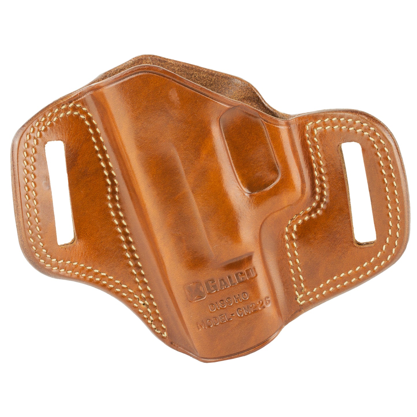 GALCO Combat Master Belt Holster Fits Glock 19, 19X Right Tan Leather  CM226