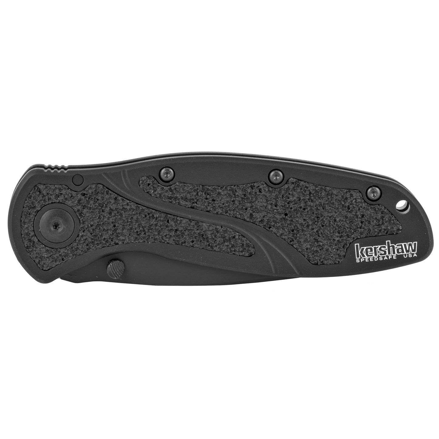 Kershaw Blur Tanto Knife 3.38" Blade Combo Edge Aluminum Handle  1670TBLKST