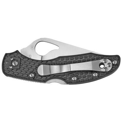 Spyderco Byrd Meadowlark 2 Folding Knife 2.875" Blade 8Cr13MoV Steel Lightweight Black FRN Handle BY04PBK2
