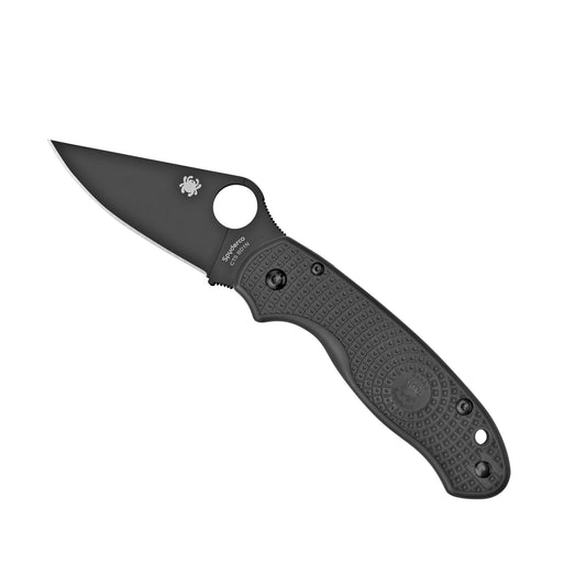 Spyderco Para 3 Lightweight Knife 2.92" Black Plain Edge FRN Handle C223PBBK