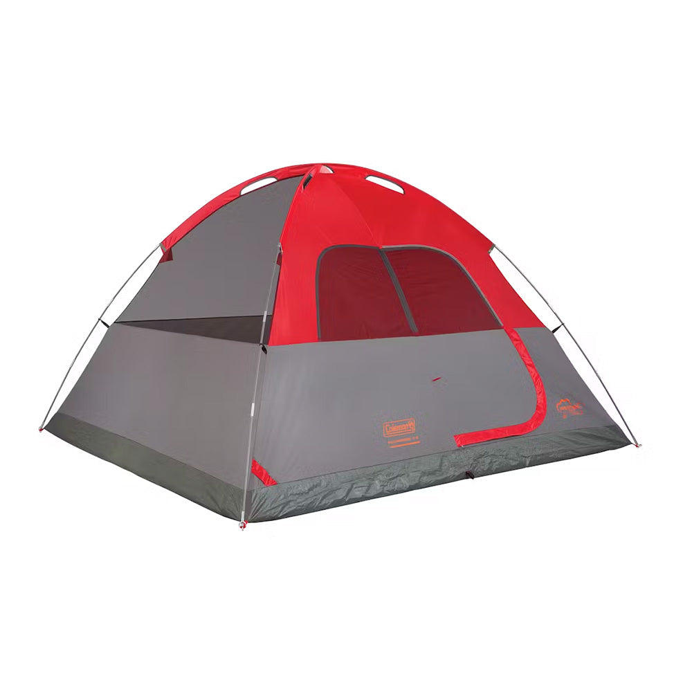 Coleman 6-Person Flatwoods II™ Lightweight Dome Camping Tent - Red  2207385