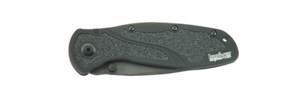 Kershaw Blur Folding Knife 3.4" Drop Point Blade Combo Edge  1670BLKST