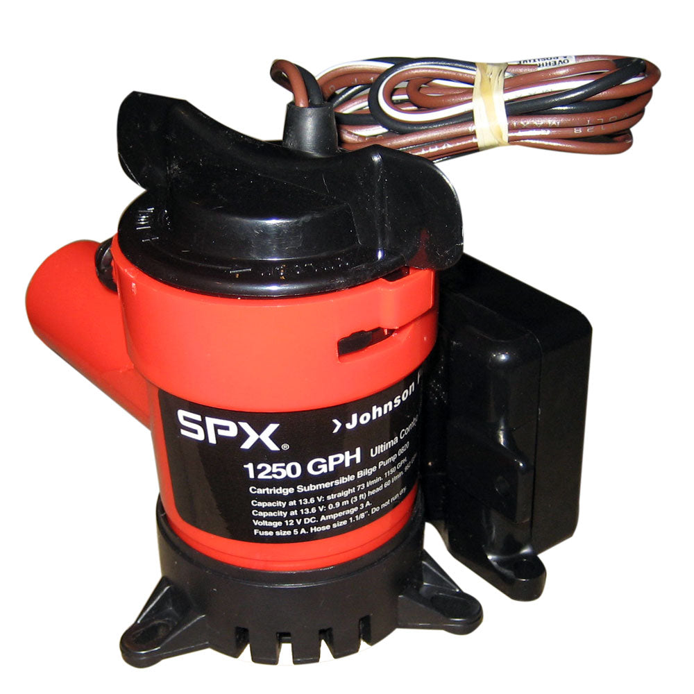 Johnson Pump 1250 GPH Ultima Combo Pump 1-1/8" Hose 12V  (08203-00)