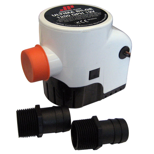 Johnson Pump Ultima Bilge 1250 GPH 1-1/8" & 1-1/4" Hose  32-47261-002