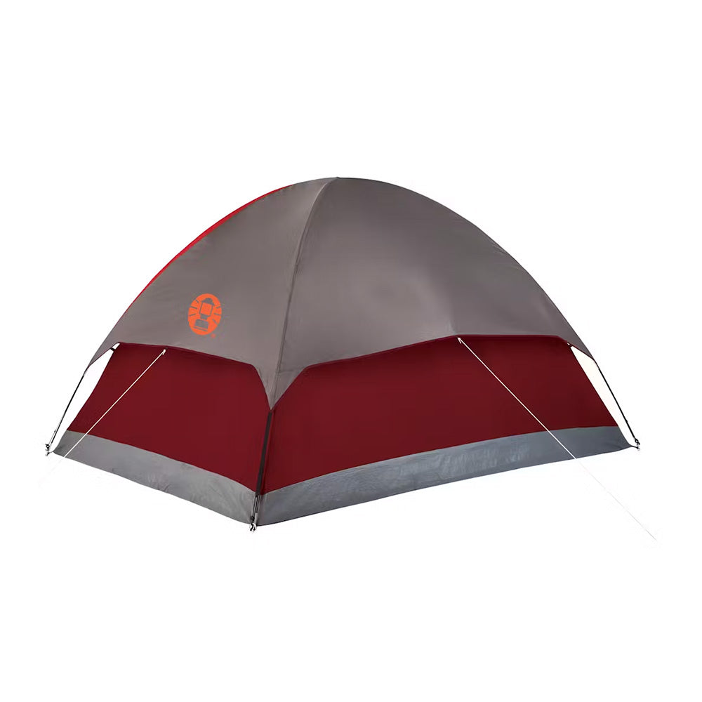 Coleman 4-Person Flatwoods II™ Lightweight Dome Camping Tent - Red  2207389