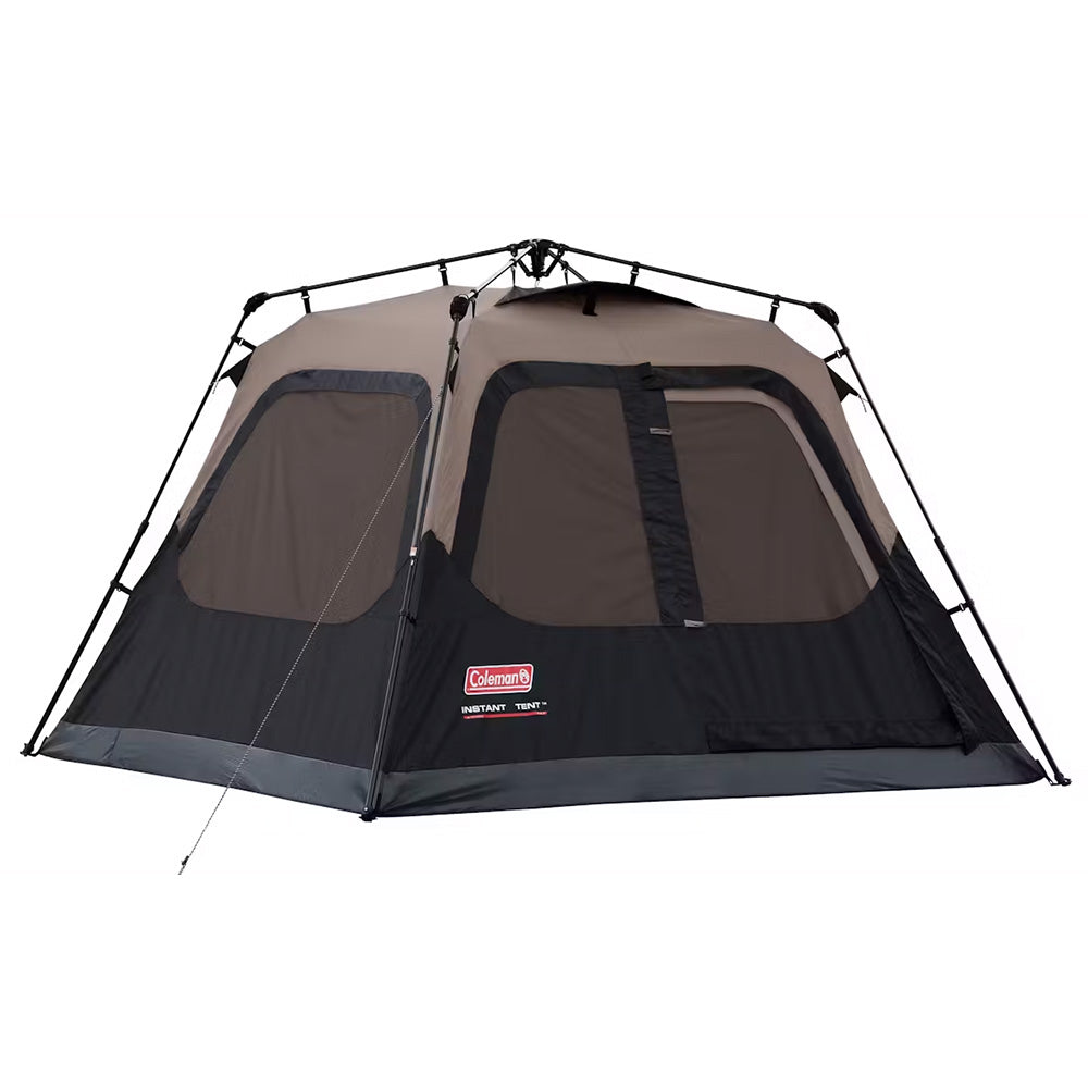 Coleman 4-Person Cabin Camping Tent w/Instant Setup - Black  2206916