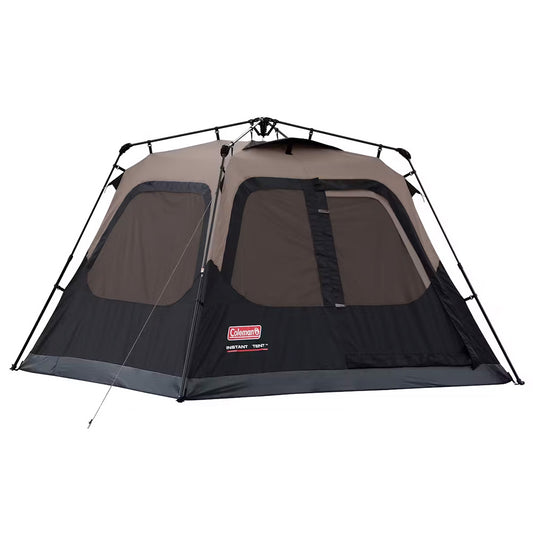 Coleman 4-Person Cabin Camping Tent w/Instant Setup - Black  2206916