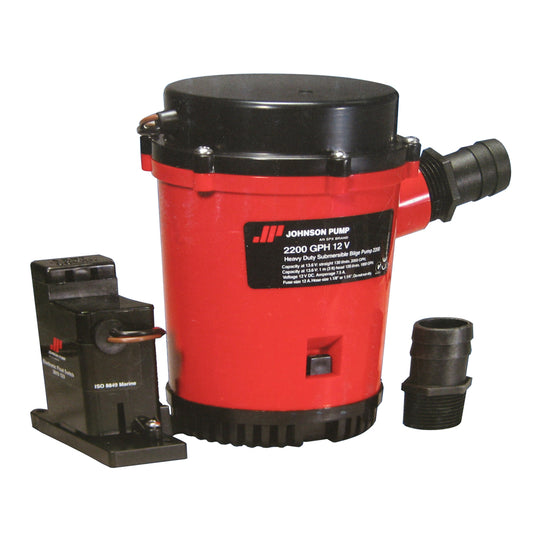 Johnson Pump 2200GPH Auto Bilge Pump w/Mag Switch - 12V   02204-00