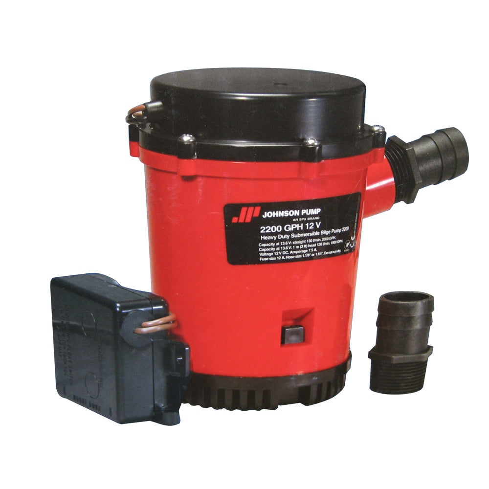 Johnson Pump 2200GPH Ultima Combo Auto Bilge Pump - 12V  02274-001