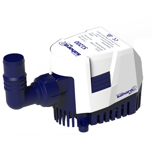 Attwood Sahara MK2 S1200 Bilge Pump 1200 GPH - 12V - Automatic  5512-7