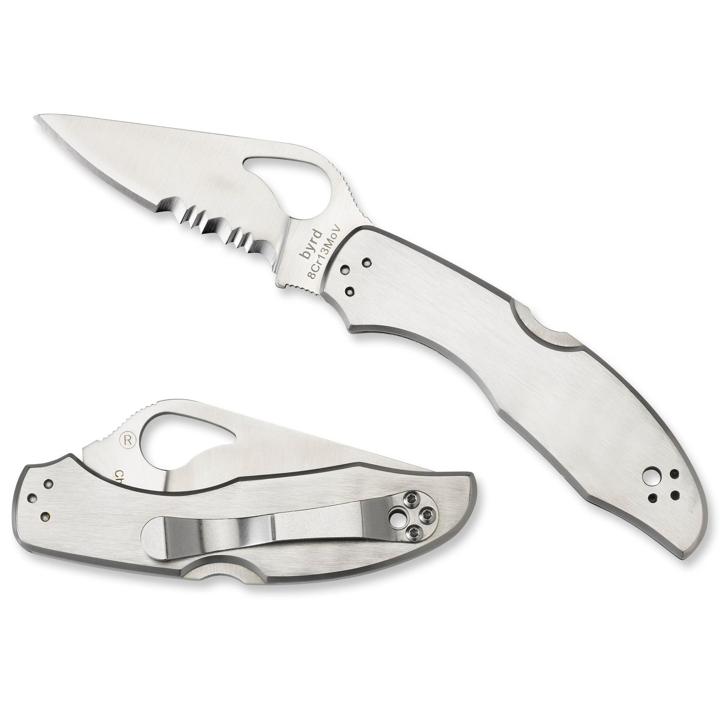 Spyderco Byrd Meadowlark 2 Folding Knife 2.938" Blade Stainless BY04PS2