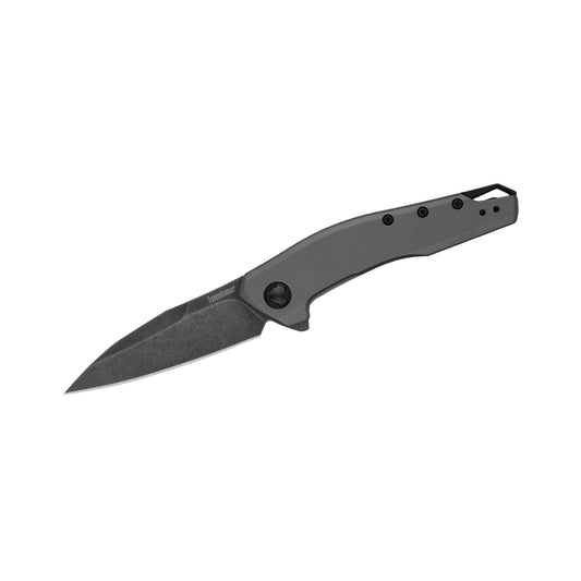Kershaw Sanctum Folding Knife Plain Edge 2.98" Blade Stainless Steel Handle 1815