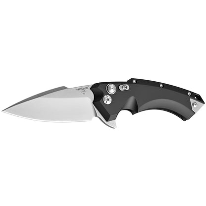 Hogue X5, Folding Knife CPM154 Tumbled Plain Edge 3.5" Aluminum Handle  34570