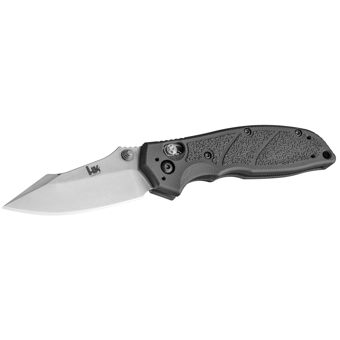 Hogue HK Exemplar Folding Knife 154-CM Plain Edge 3.25" Clip Point Blade  54156