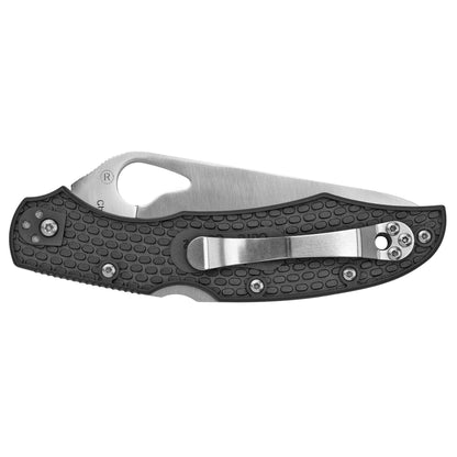 Spyderco Byrd Cara Cara 2 Folding Knife 3.77" Blade 8Cr13MoV Steel Lightweight Black FRN Handle BY03PBK2