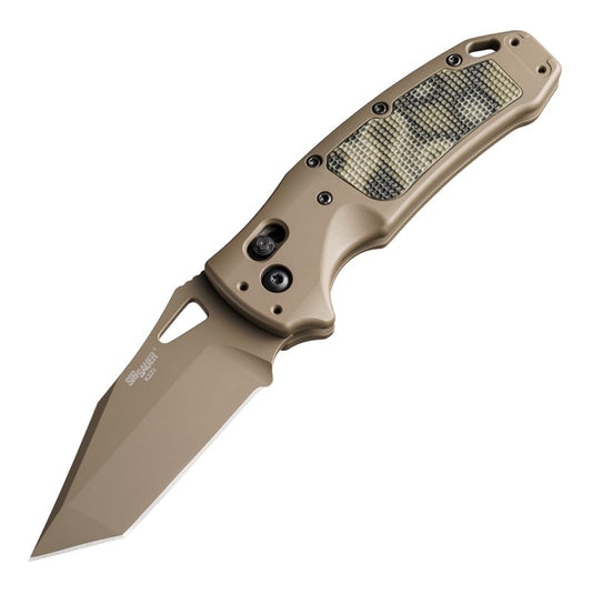 Hogue K320 AXG Sig Sauer P320 Firearm Match Folding Knife 3.5" Blade  36365