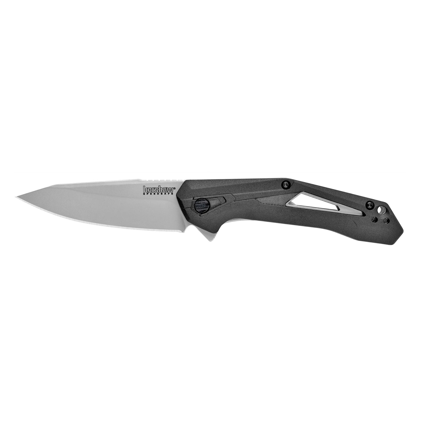 Kershaw Airlock 3" Folding Knife/Assisted Drop Point 4CR13 Plain Edge  1385