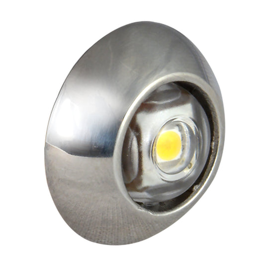 Lumitec Exuma Courtesy Light - Polished Stainless Housing - White Light  101049