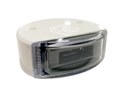 Lumitec Surface Mount Navigation Light - Port  Red LED - White Housing 101848
