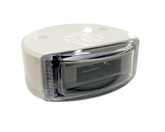 Lumitec Surface Mount Navigation Light - Port  Red LED - White Housing 101848