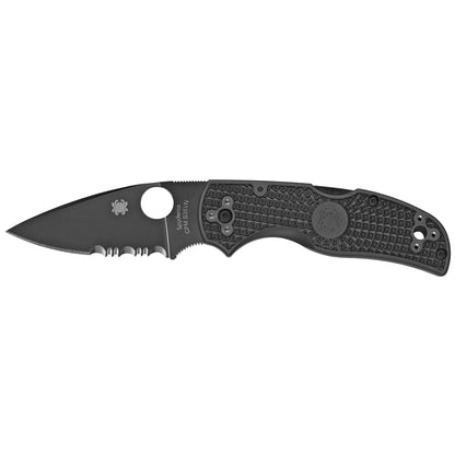 Spyderco, Native 5, 2.95" Folding Knife, Black Blade, Lightweight Black C41PSBBK5