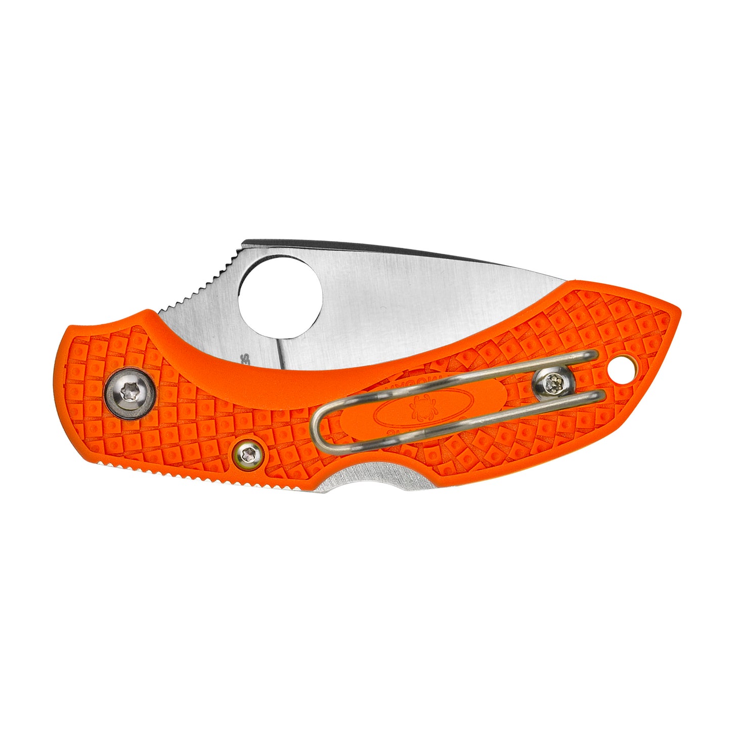 Spyderco Dragonfly Folder 2.28 in Plain Orange FRN Handle C28POR2