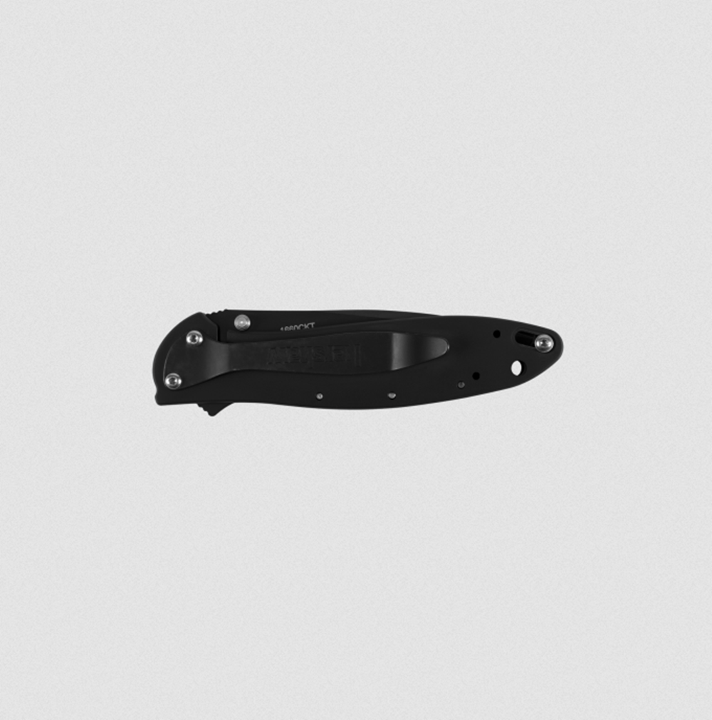 Kershaw Leek Assisted Folding Knife 3" Clip Point Blade Plain Edge  1660CKT