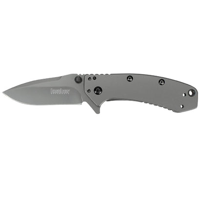 Kershaw Cryo Assisted 2.75 in Blade Plain Edge Stainless Handle  1555TI