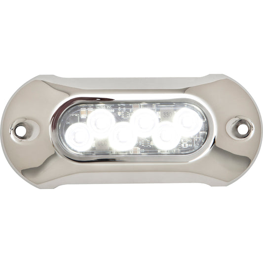 Attwood Light Armor Underwater LED Light - 6 LEDs - White  (65UW06W-7)