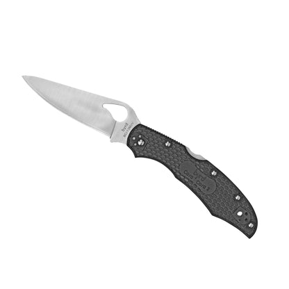 Spyderco Byrd Cara Cara 2 Folding Knife 3.77" Blade 8Cr13MoV Steel Lightweight Black FRN Handle BY03PBK2