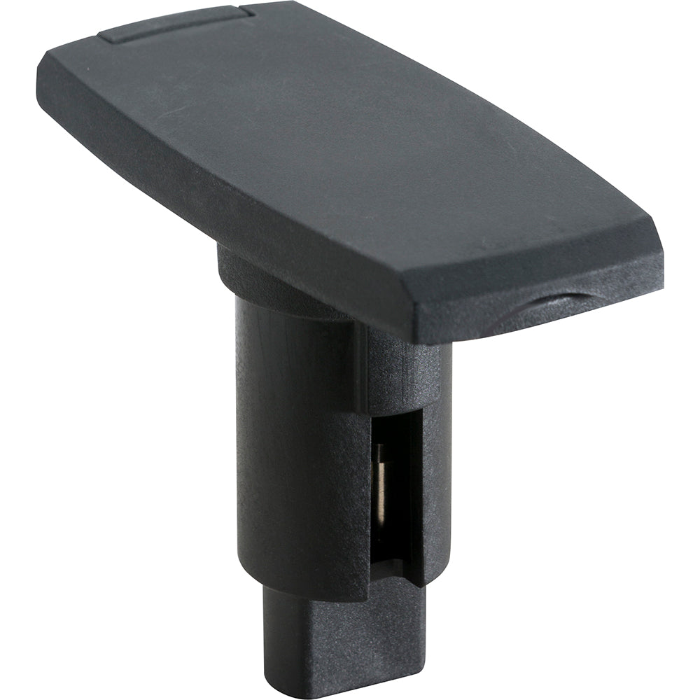 Attwood LightArmor Plug-In Base - 2 Pin - Black - Rectangle  (910V2PB-7)