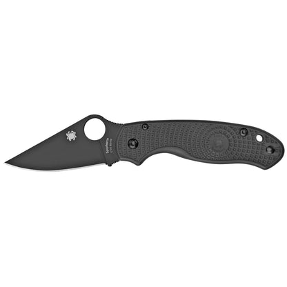 Spyderco Para 3 Lightweight Knife 2.92" Black Plain Edge FRN Handle C223PBBK
