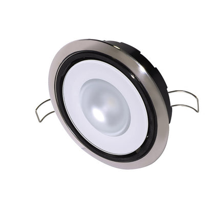 Lumitec Mirage Positionable Down Light - Spectrum RGBW Dimming - Polished Bezel 115117