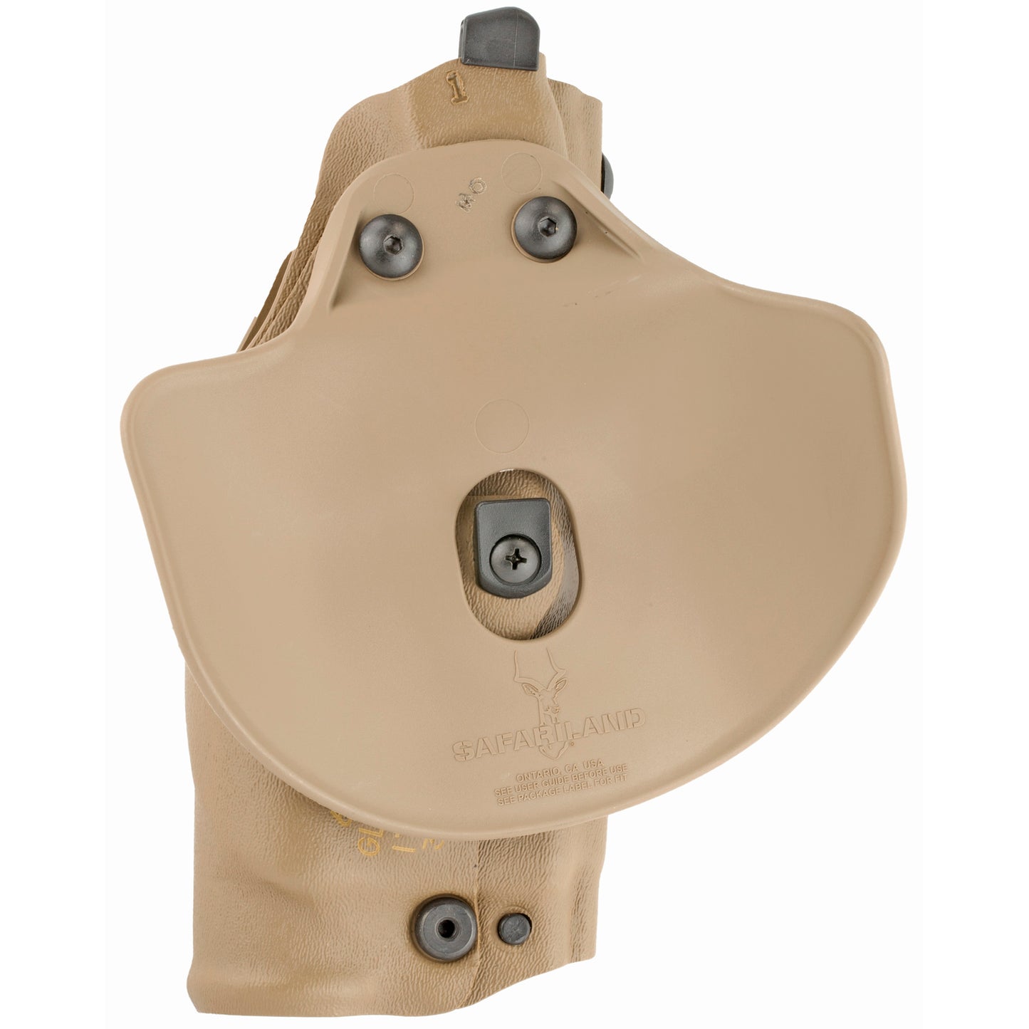 Safariland 6378 ALS Paddle & Belt Slide Holster Fits Glock 19 w/ Light Tan Left