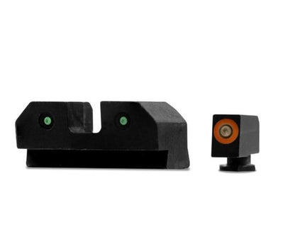 XS R3D Night Sights Orange Front Dot Fits Glock 42, 43, 43X, 48  GL-R014P-6N