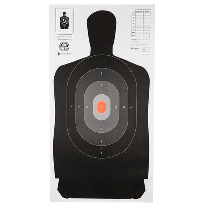 Action Target North Carolina Criminal Justice Academy Target 24"x45" 100 Per Box